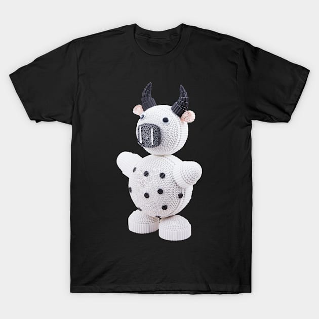 The cow T-Shirt by Crazy_Paper_Fashion